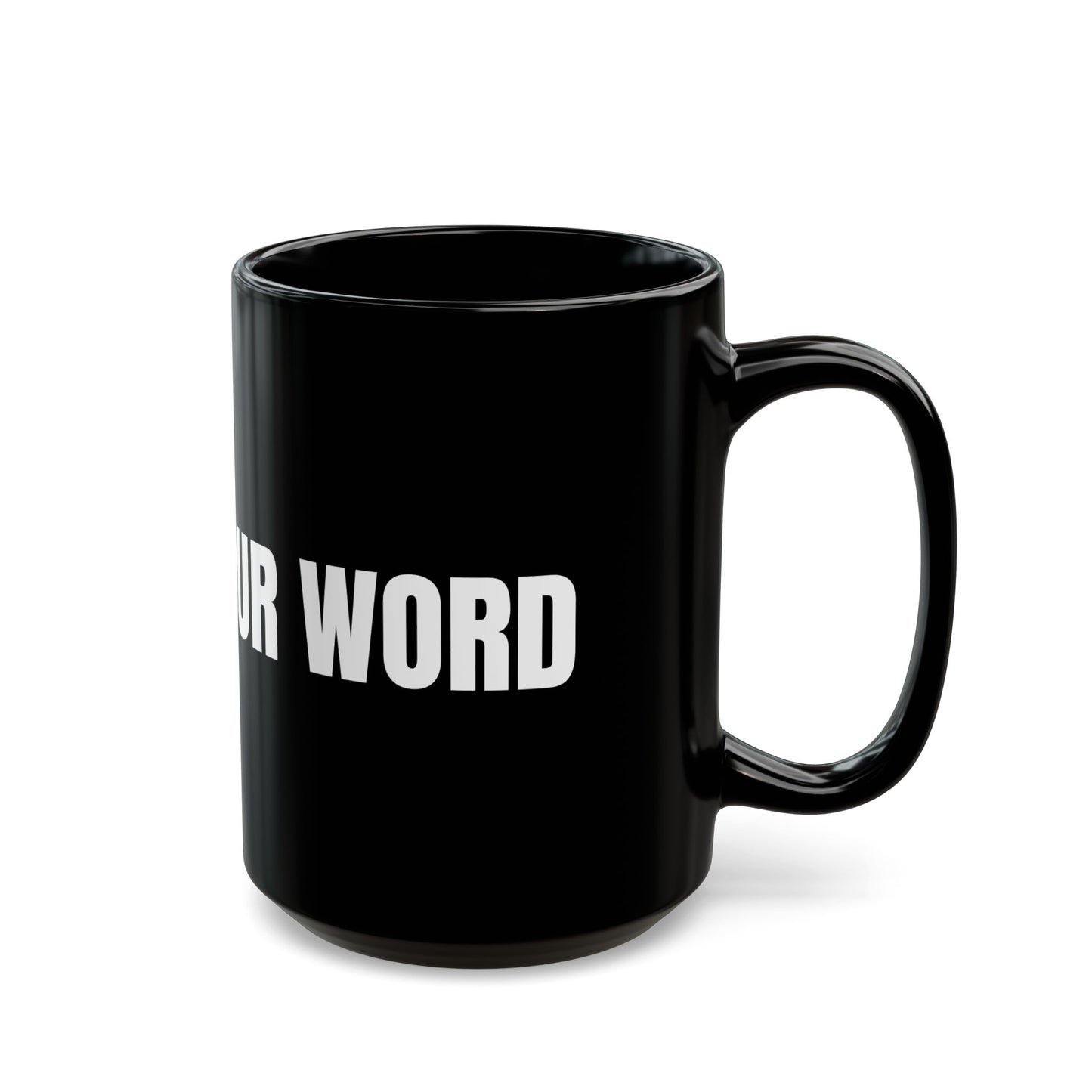 Voila Mug – Ceramic (11oz & 15oz, Black)