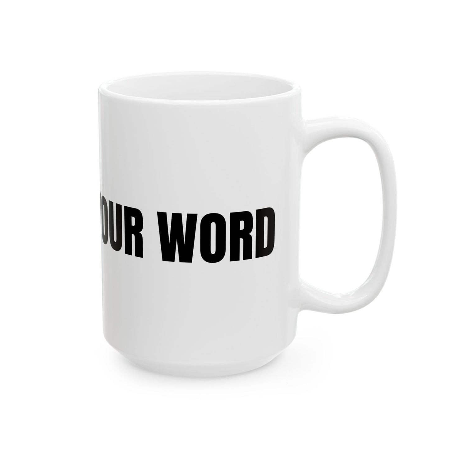 Voila Mug – Ceramic (11oz & 15oz, White)