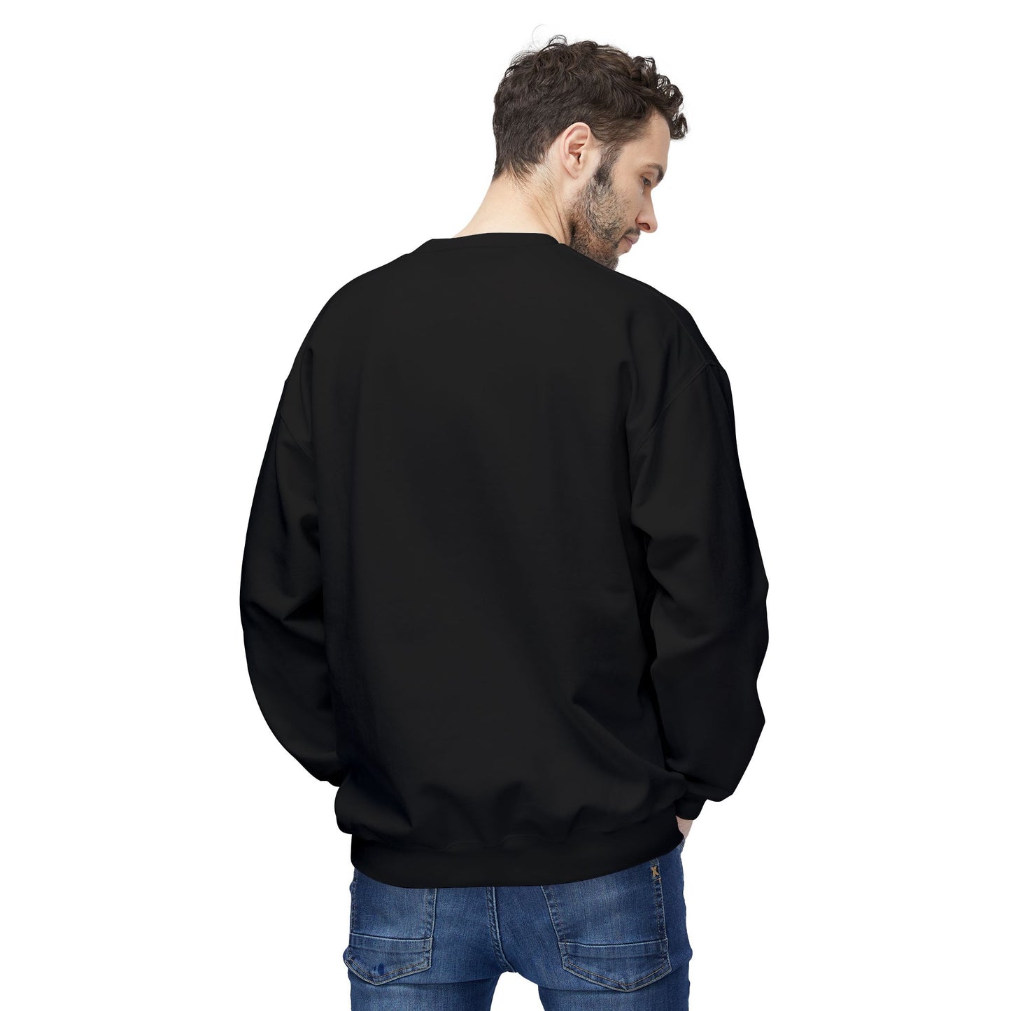 Unisex Softstyle Sweatshirt (Black) - Cute Cursive