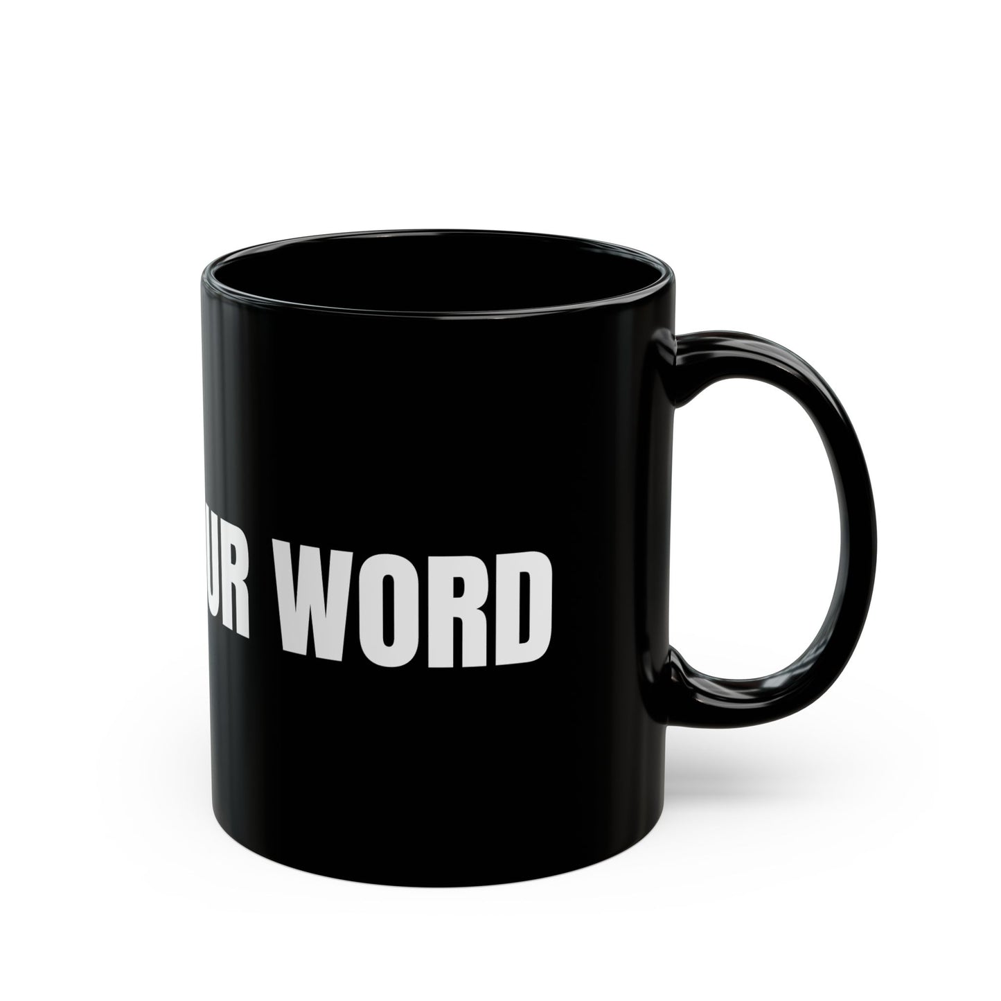 Voila Mug – Ceramic (11oz & 15oz, Black)