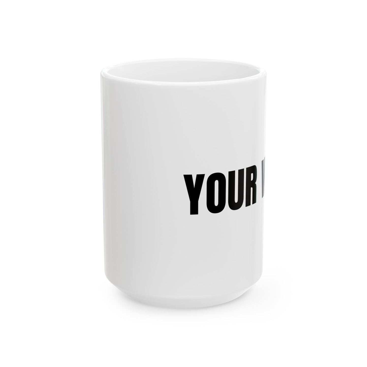 Voila Mug – Ceramic (11oz & 15oz, White)