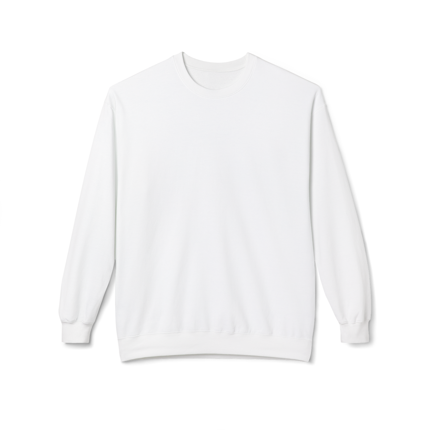 Unisex Softstyle Sweatshirt (White) - Cute Cursive