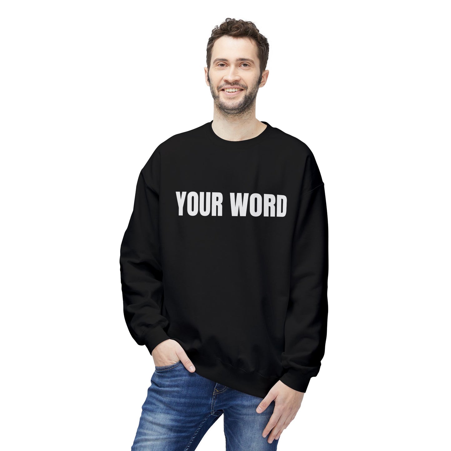 Unisex Softstyle Sweatshirt (Black)