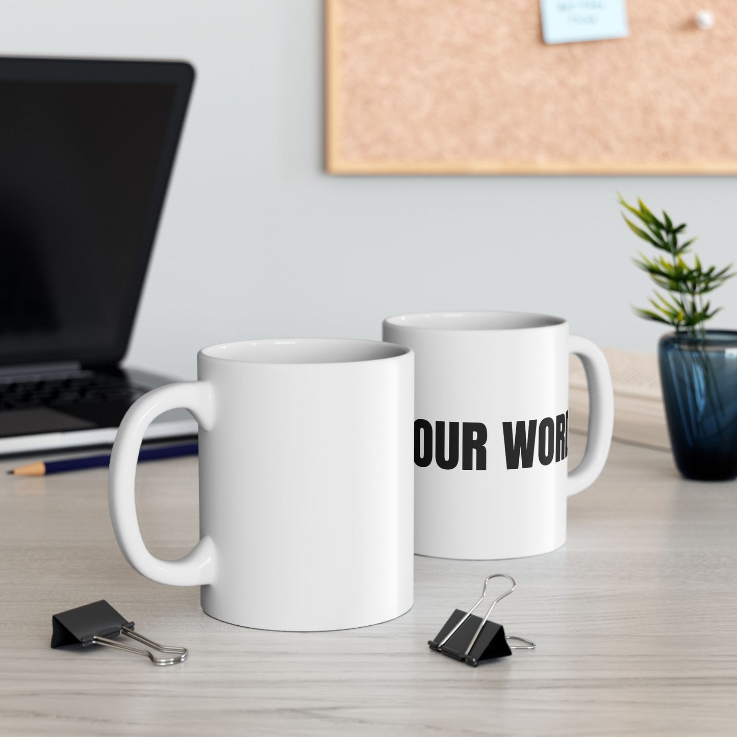 Voila Mug – Ceramic (11oz & 15oz, White)