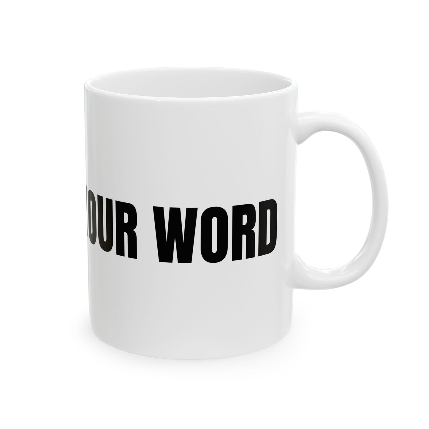 Voila Mug – Ceramic (11oz & 15oz, White)